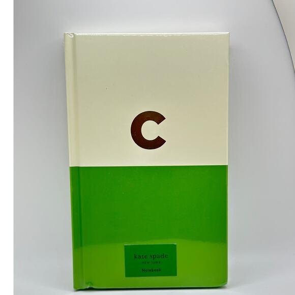 "C" Kate Spade Initial Notebook- brand new! - Picture 1 of 3